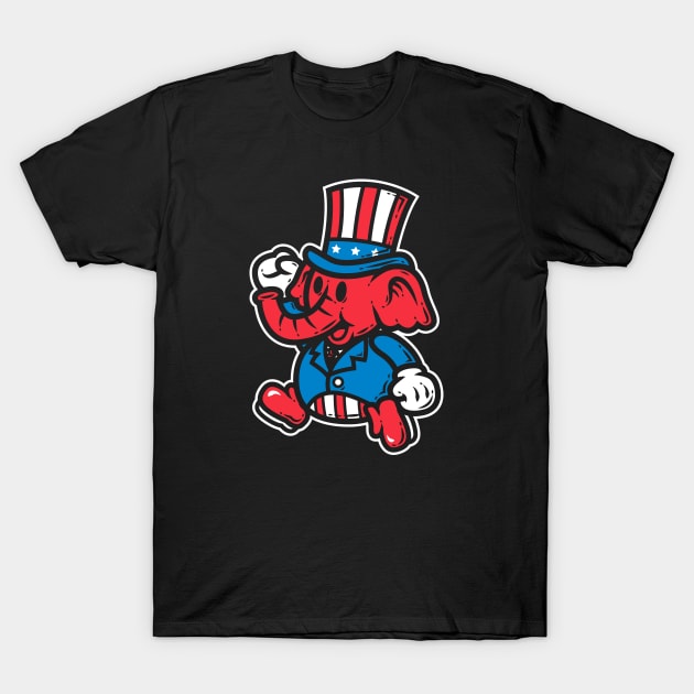 Republican Jump T-Shirt by krisren28